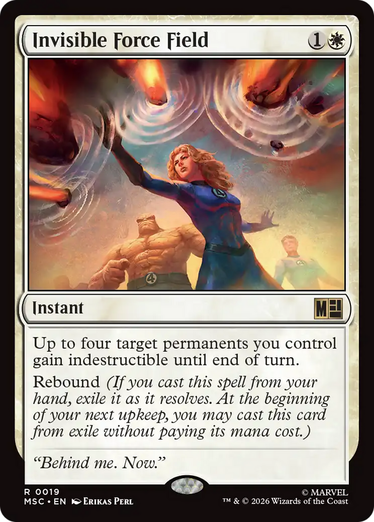 Invisible Force Field (Surge Foil) [Marvel Super Heroes Commander] | Empire Gaming NC