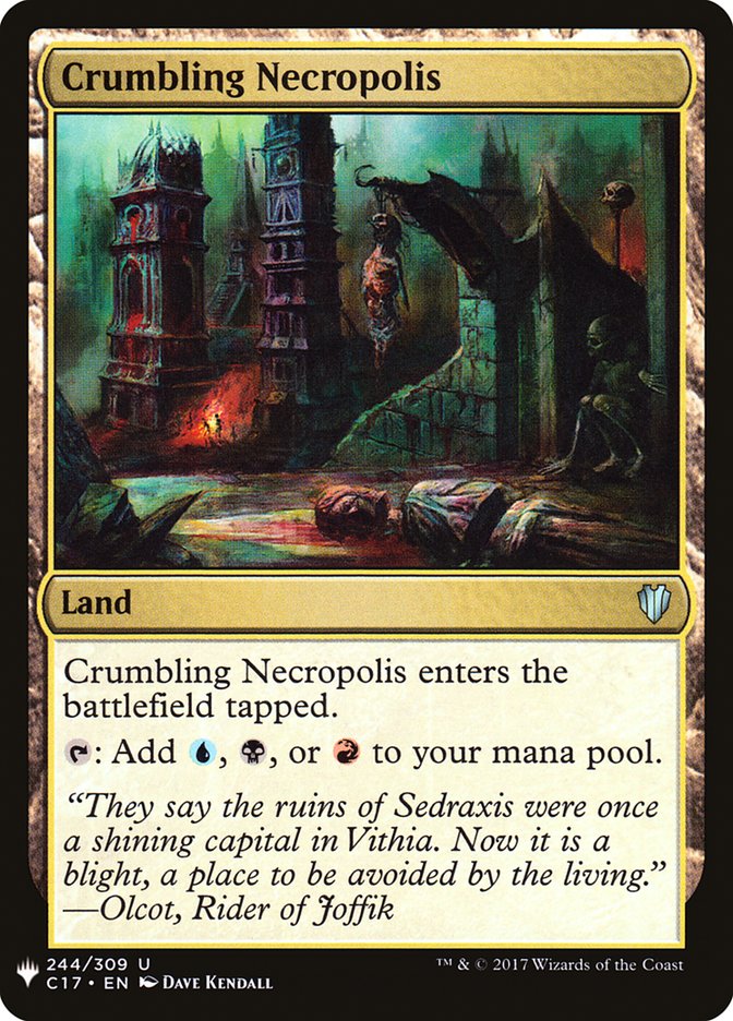 Crumbling Necropolis [Mystery Booster] | Empire Gaming NC