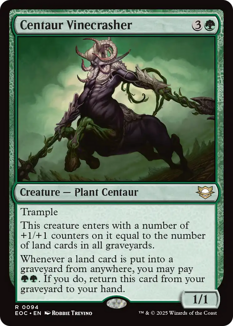 Centaur Vinecrasher [Edge of Eternities Commander] | Empire Gaming NC