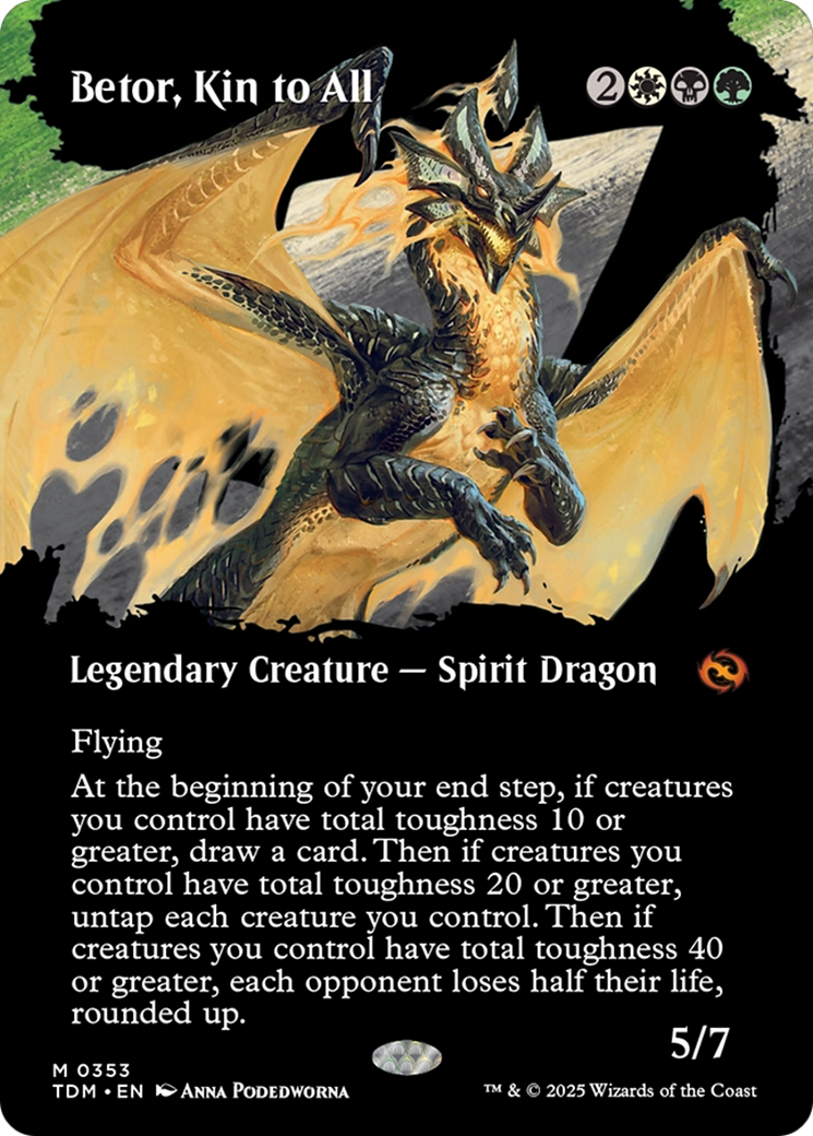 Betor, Kin to All (Borderless) [Tarkir: Dragonstorm] | Empire Gaming NC