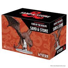 D&D ICONS OF THE REALMS: SAND & STONE - WYVERN | Empire Gaming NC