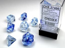 Chessex Polyhedral 7 die set | Empire Gaming NC