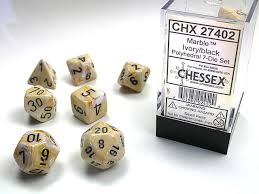 Chessex Polyhedral 7 die set | Empire Gaming NC