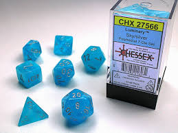 Chessex Polyhedral 7 die set | Empire Gaming NC