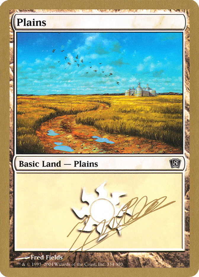 Plains (jn334) (Julien Nuijten) [World Championship Decks 2004] | Empire Gaming NC