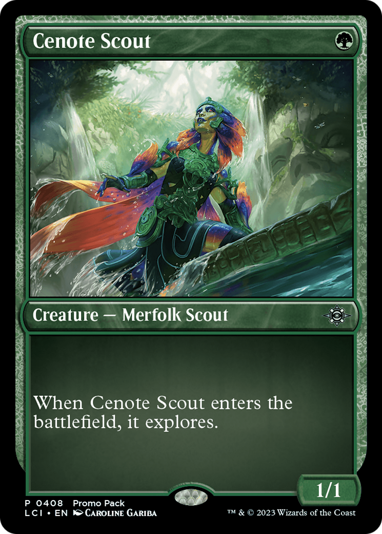 Cenote Scout [The Lost Caverns of Ixalan Promos] | Empire Gaming NC