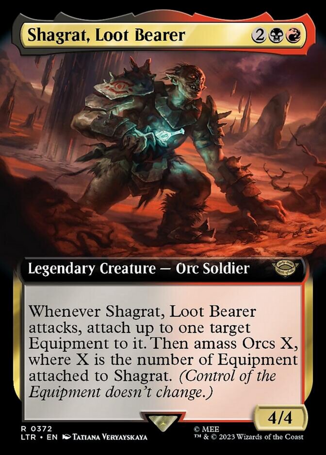 Shagrat, Loot Bearer (Extended Art) [The Lord of the Rings: Tales of Middle-Earth] | Empire Gaming NC