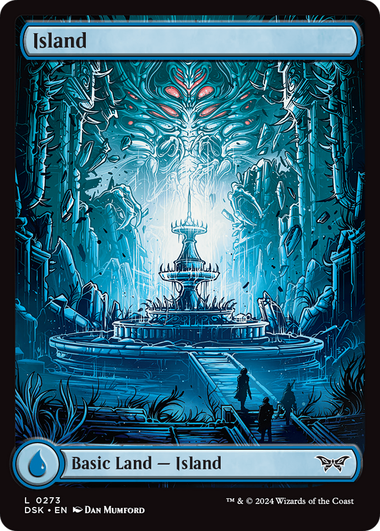 Island (273) - Full Art [Duskmourn: House of Horror] | Empire Gaming NC