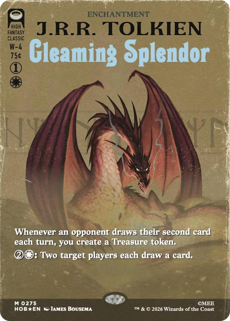 Gleaming Splendor (Borderless) [The Hobbit] | Empire Gaming NC