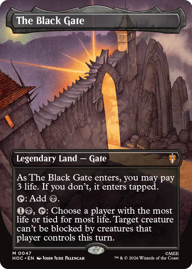 The Black Gate (Borderless) [The Hobbit: Eternal-Legal] | Empire Gaming NC