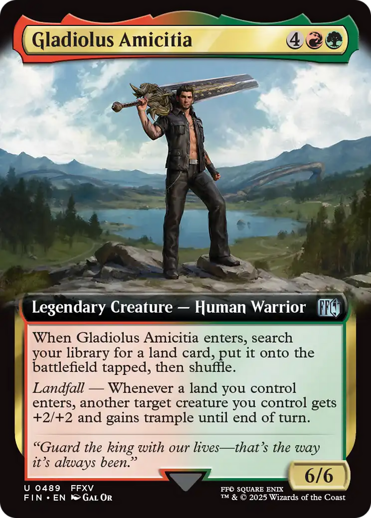 Gladiolus Amicitia (Extended Art) [FINAL FANTASY] | Empire Gaming NC