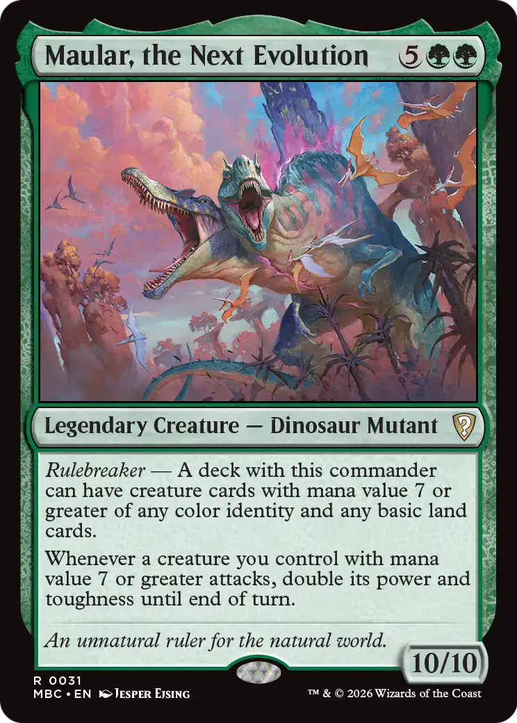 Maular, the Next Evolution [Mystery Booster: Commander Edition] | Empire Gaming NC