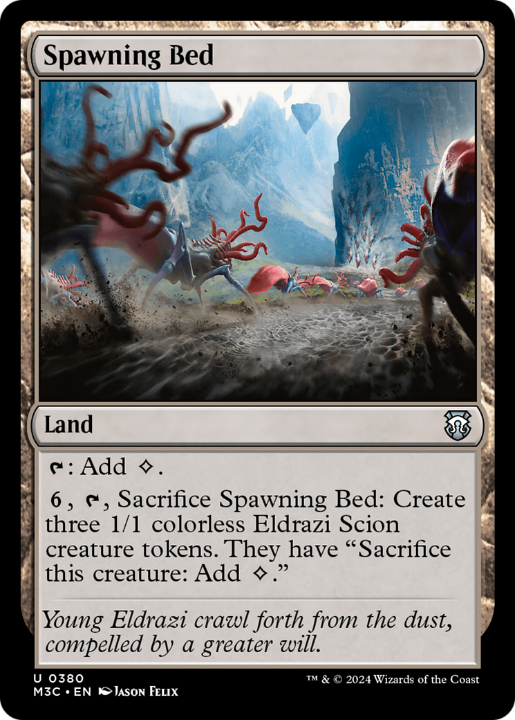 Spawning Bed (Ripple Foil) [Modern Horizons 3 Commander] | Empire Gaming NC