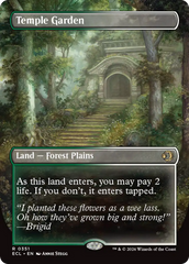 Temple Garden (Borderless) [Lorwyn Eclipsed] | Empire Gaming NC
