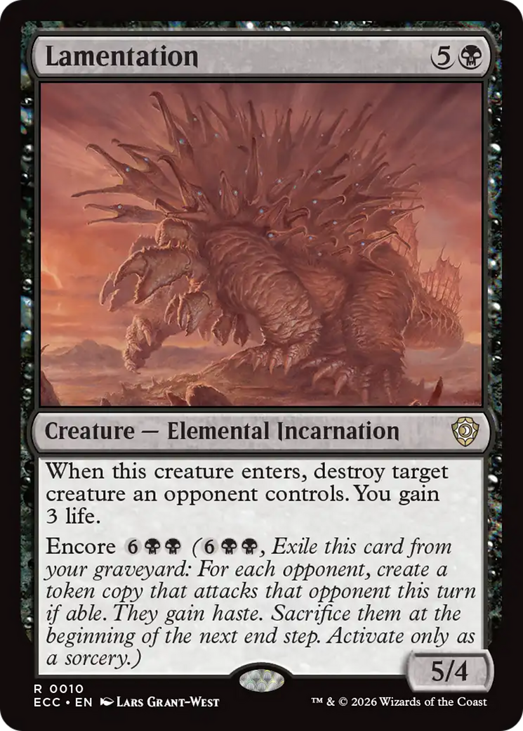 Lamentation [Lorwyn Eclipsed Commander] | Empire Gaming NC