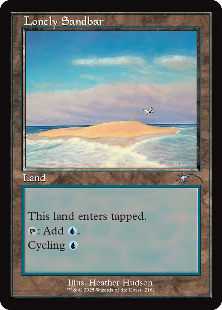 Lonely Sandbar (Retro Frame) [Secret Lair Drop Series] | Empire Gaming NC