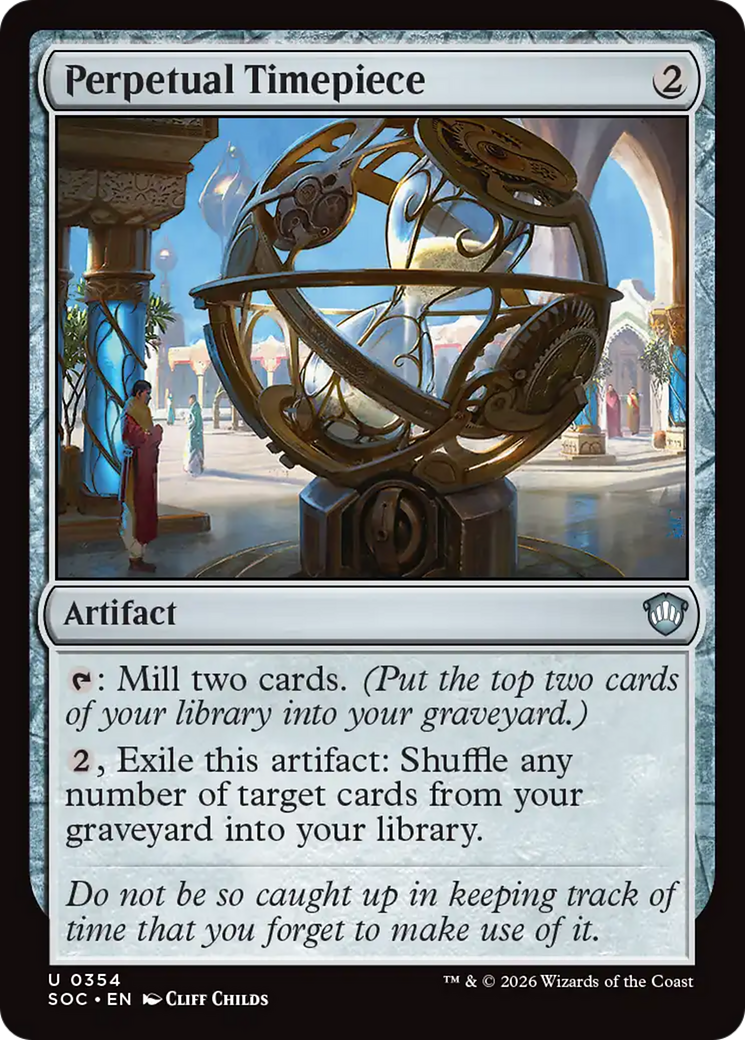 Perpetual Timepiece [Secrets of Strixhaven Commander] | Empire Gaming NC