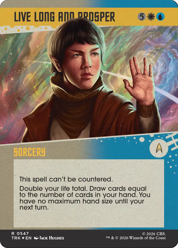 Live Long and Prosper (Showcase) (Surge Foil) [Star Trek] | Empire Gaming NC