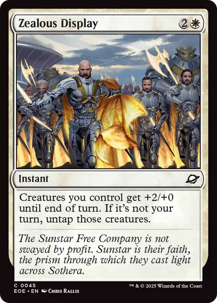 Zealous Display [Edge of Eternities] | Empire Gaming NC