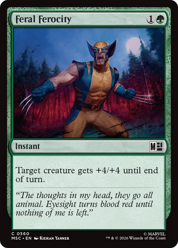 Feral Ferocity [Marvel Super Heroes Commander] | Empire Gaming NC