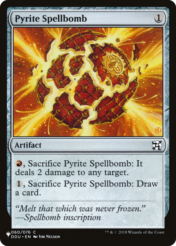 Pyrite Spellbomb [The List] | Empire Gaming NC