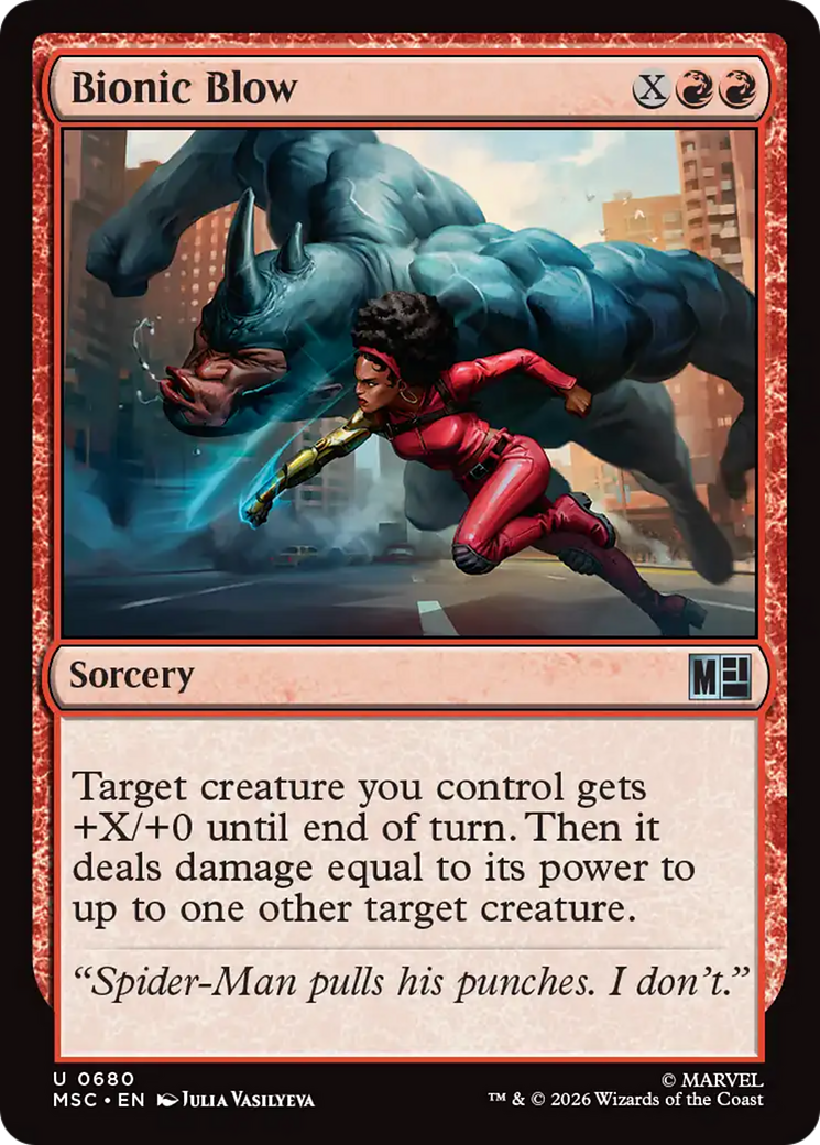 Bionic Blow [Marvel Super Heroes Commander] | Empire Gaming NC