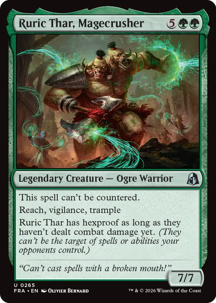 Ruric Thar, Magecrusher [Reality Fracture] | Empire Gaming NC