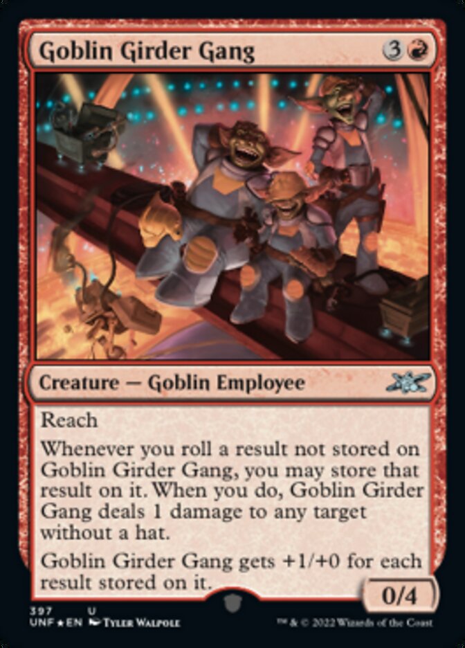 Goblin Girder Gang (Galaxy Foil) [Unfinity] | Empire Gaming NC