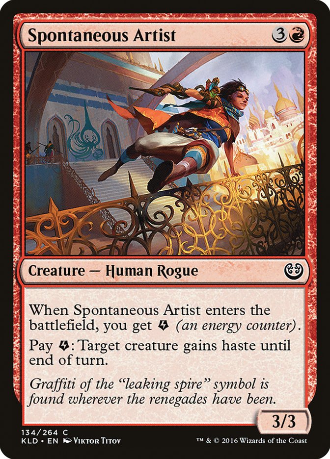 Spontaneous Artist [Kaladesh] | Empire Gaming NC