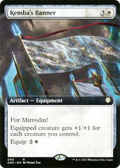 Kemba's Banner (Extended Art) [Phyrexia: All Will Be One Commander] | Empire Gaming NC