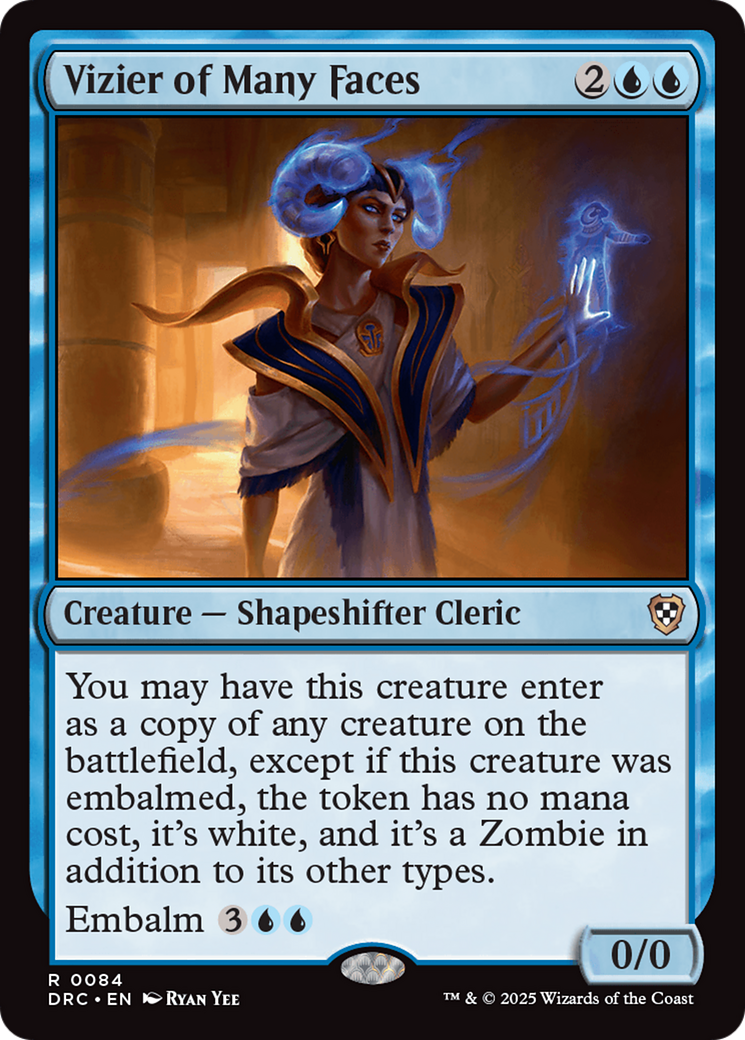 Vizier of Many Faces [Aetherdrift Commander] | Empire Gaming NC