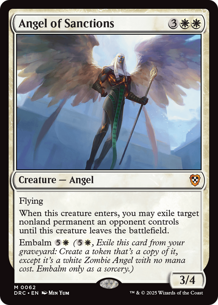 Angel of Sanctions [Aetherdrift Commander] | Empire Gaming NC