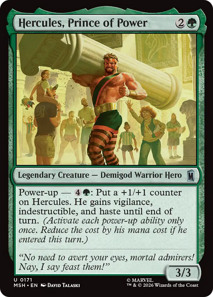 Hercules, Prince of Power [Marvel Super Heroes] | Empire Gaming NC