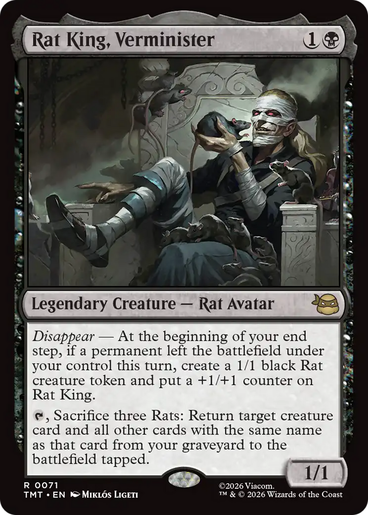 Rat King, Verminister [Teenage Mutant Ninja Turtles] | Empire Gaming NC
