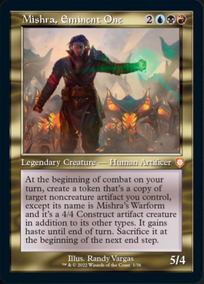 Mishra, Eminent One (001) (Retro) [The Brothers' War Commander] | Empire Gaming NC