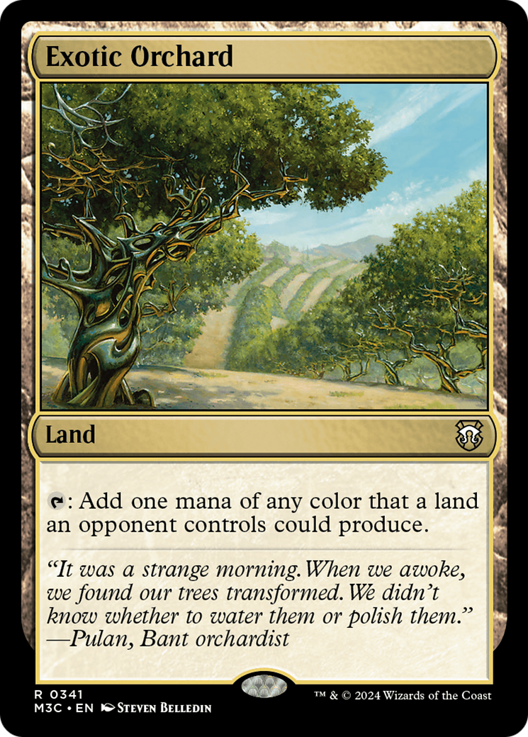 Exotic Orchard (Ripple Foil) [Modern Horizons 3 Commander] | Empire Gaming NC