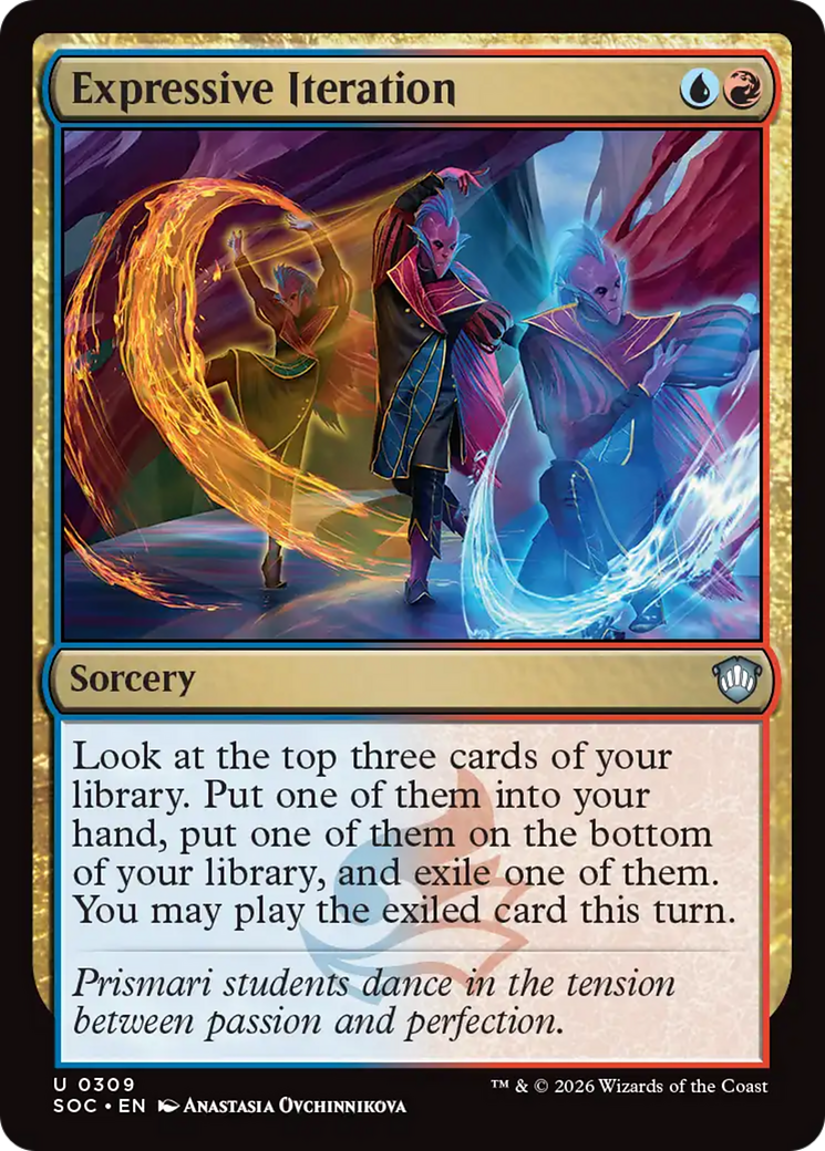 Expressive Iteration [Secrets of Strixhaven Commander] | Empire Gaming NC