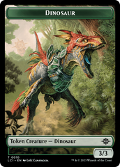 Map // Dinosaur (0010) Double-Sided Token [The Lost Caverns of Ixalan Tokens] | Empire Gaming NC