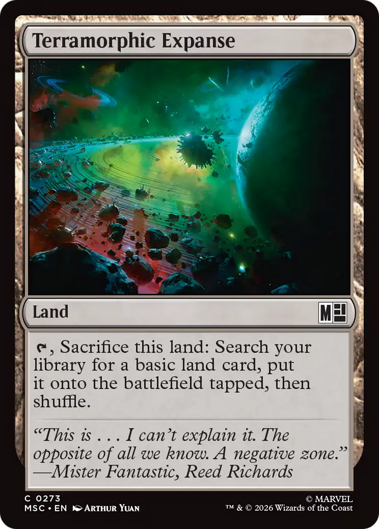 Terramorphic Expanse (0273) [Marvel Super Heroes Commander] | Empire Gaming NC