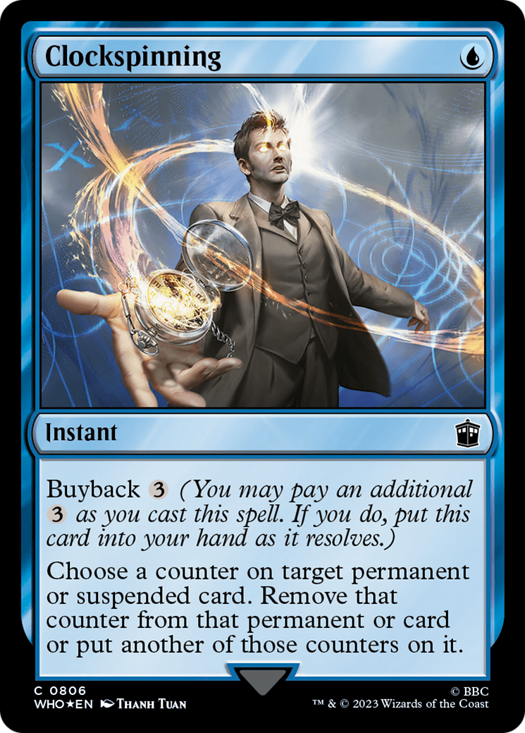 Clockspinning (Surge Foil) [Doctor Who] | Empire Gaming NC