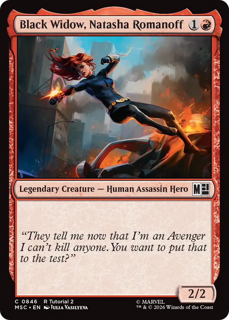 Black Widow, Natasha Romanoff [Marvel Super Heroes Commander] | Empire Gaming NC
