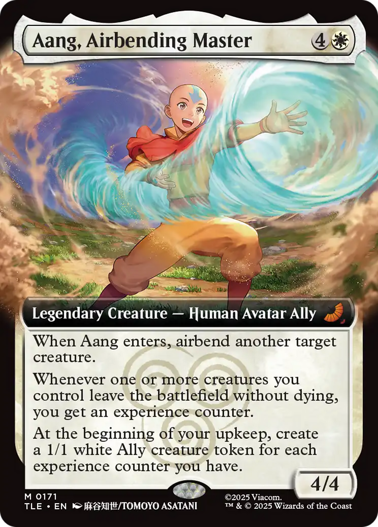 Aang, Airbending Master (Extended Art) [Avatar: The Last Airbender: Eternal-Legal] | Empire Gaming NC