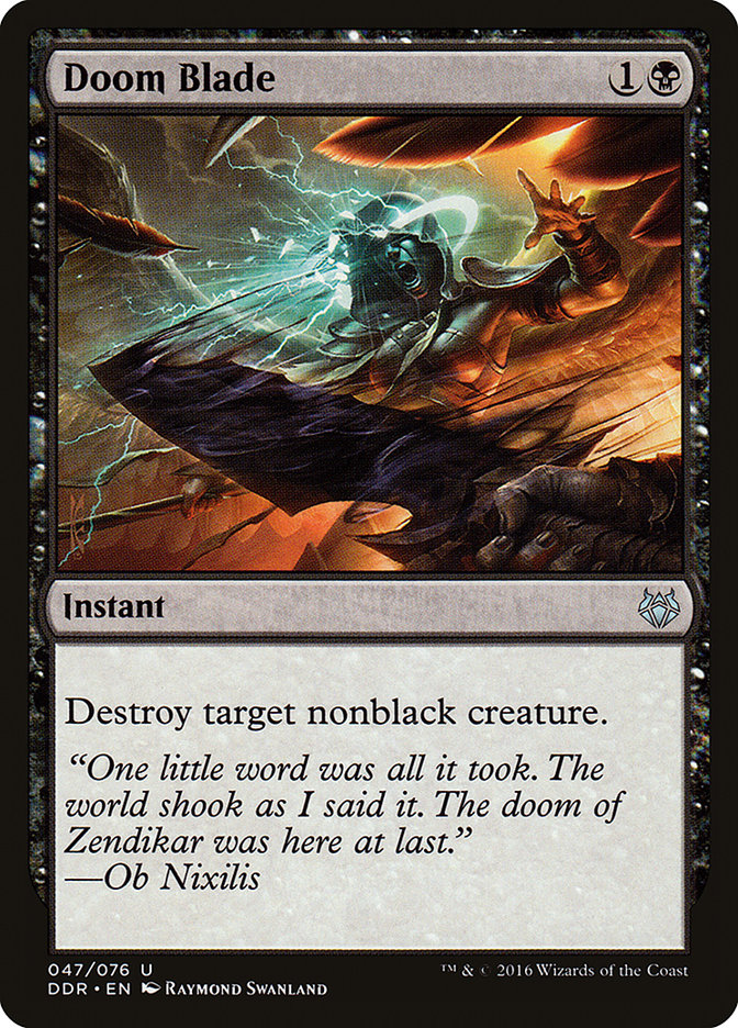 Doom Blade [Duel Decks: Nissa vs. Ob Nixilis] | Empire Gaming NC