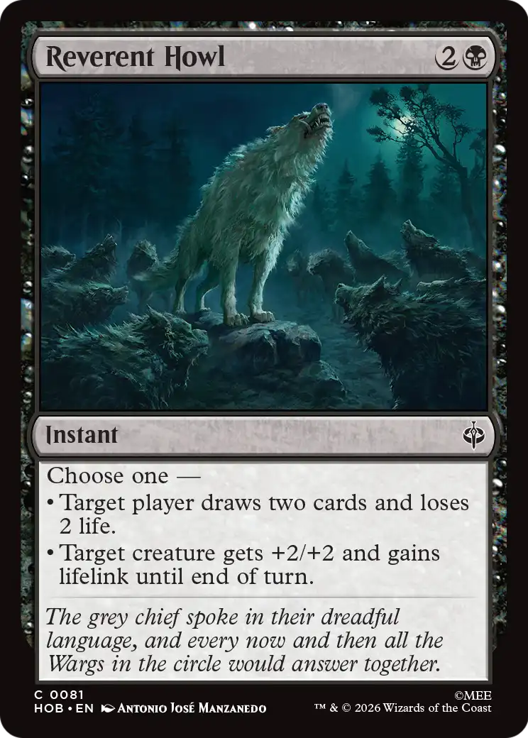 Reverent Howl [The Hobbit] | Empire Gaming NC
