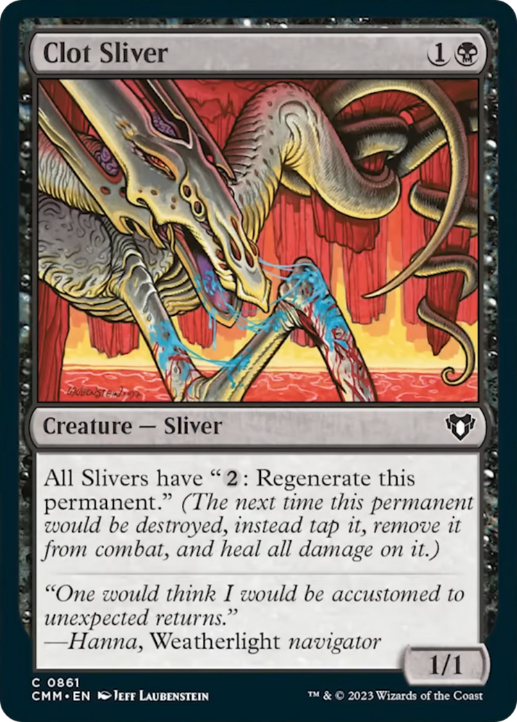 Clot Sliver [Commander Masters] | Empire Gaming NC