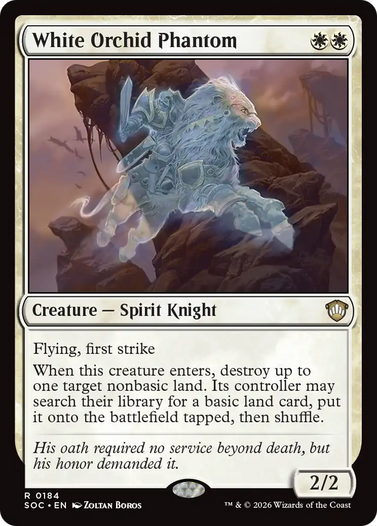 White Orchid Phantom [Secrets of Strixhaven Commander] | Empire Gaming NC