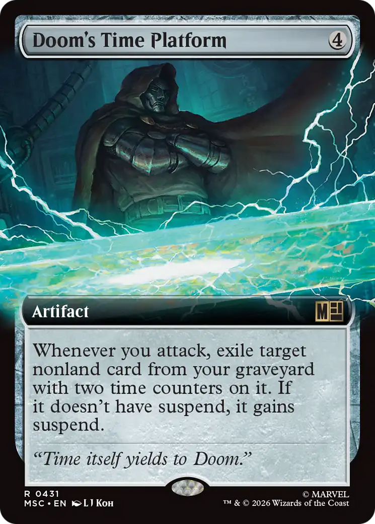 Doom's Time Platform (Extended Art) [Marvel Super Heroes Commander] | Empire Gaming NC