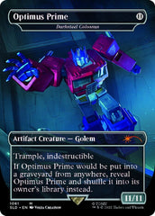 Darksteel Colossus - Optimus Prime (Borderless) [Secret Lair Drop Series] | Empire Gaming NC