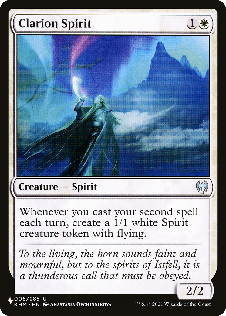 Clarion Spirit [The List] | Empire Gaming NC