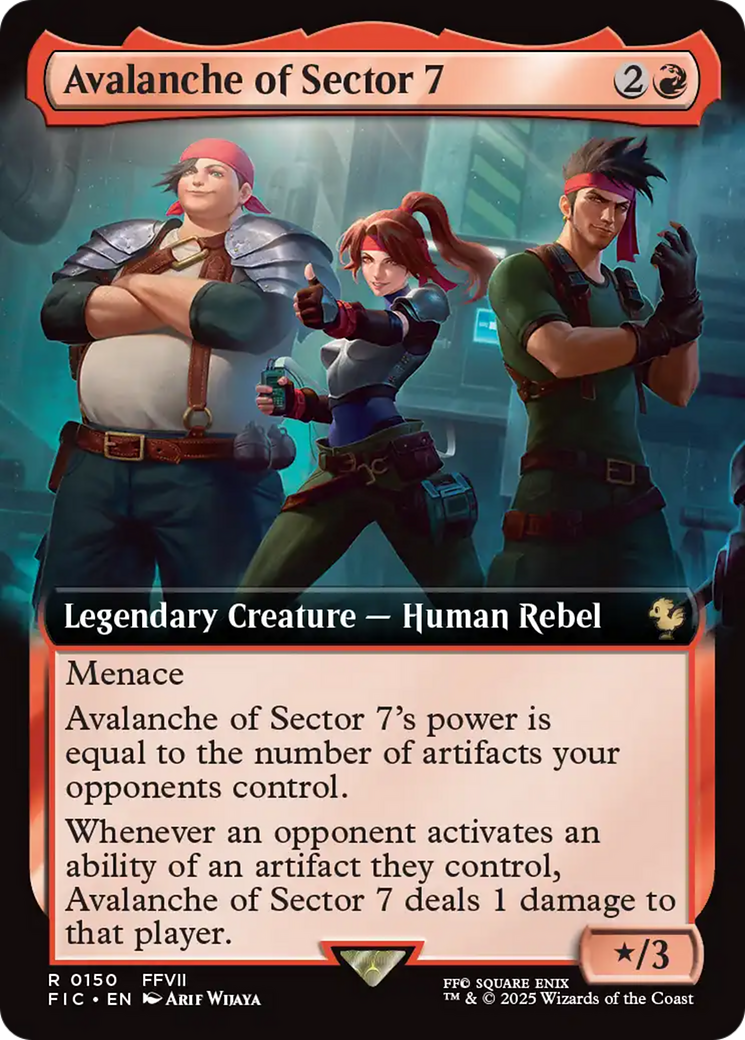 Avalanche of Sector 7 (Extended Art) [FINAL FANTASY Commander] | Empire Gaming NC